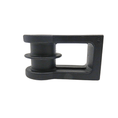 SUPORTE ROLDANA ISOLADOR 2 VIAS - 10Un
