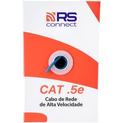 Cabo de Rede Cat 5e CCA Alumínio Cobreado Caixa com 305m