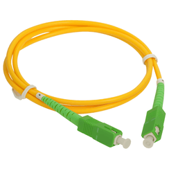 Cordão Óptico Fibra SC/APC 2,5 Metros