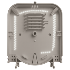 BANDEJA MINI PARA CAIXA DE EMENDA ÓPTICA 24 FIBRAS