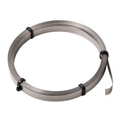 FITA DE AÇO GALVANIZADO  3/4 0,5MMX30 METROS CINTA POSTE