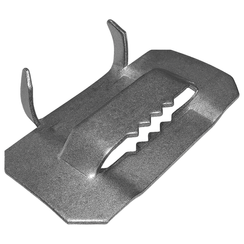 FECHO DENTADO 3/4 GALVANIZADO PARA FITA DE AÇO 100Un.