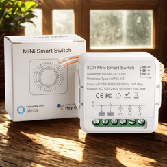 INTERRUPTOR INTELIGENTE TUYA TOUCH WIFI 4 TECLAS T4US